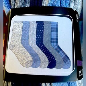 Cuddl Duds Super Soft Crew Socks - 6 pack